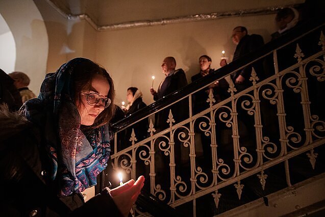 Į Lietuvą nuo karo pabėgusių ukrainiečių dvasiniu prieglobsčiu tapo Anykščiai: džiaugiasi galėdami švęsti Velykas