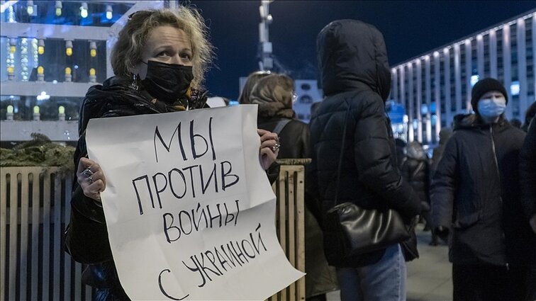 Протесты в России против войны Протесты в России против войны