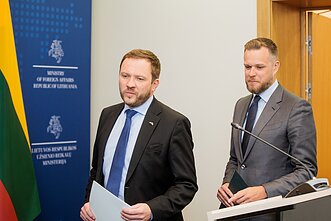 Estijos užsienio reikalų ministras Margusas Tsahkna