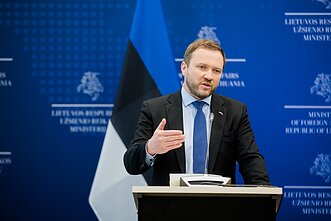 Estijos užsienio reikalų ministras Margusas Tsahkna