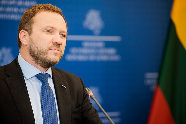 Estijos užsienio reikalų ministras Margusas Tsahkna