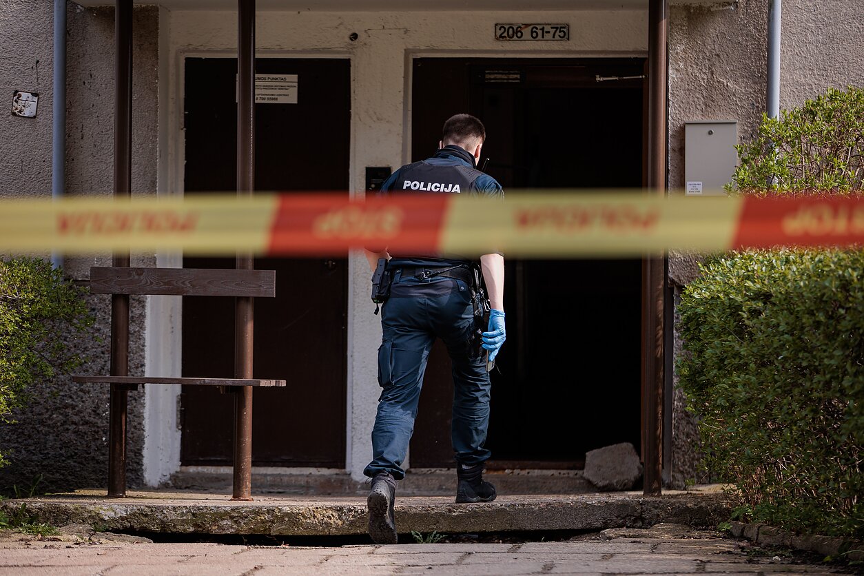 Vilniuje esančiame bute rasti dviejų jaunuolių kūnai 