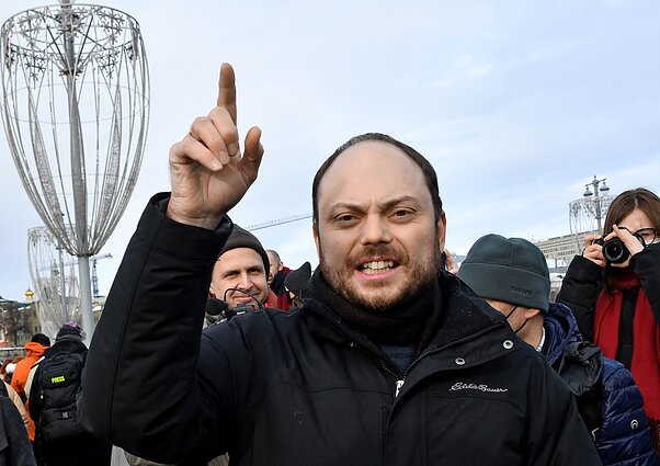 Rosyjski polityk opozycyjny Władimir Kara-Murza