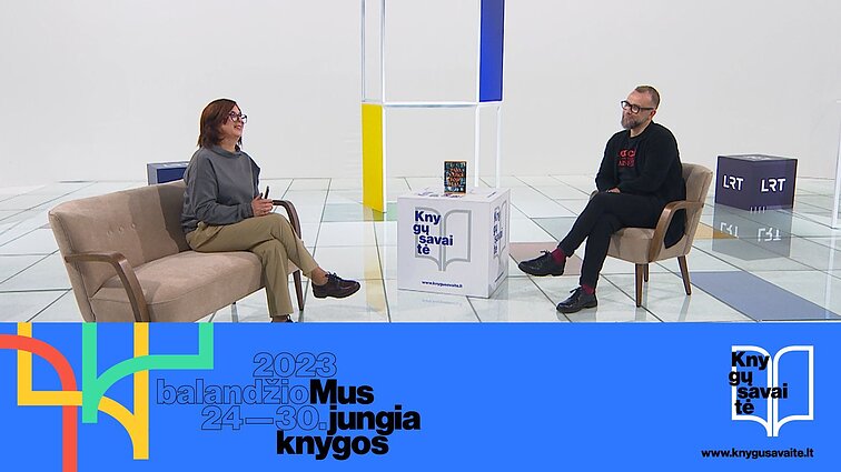 Knygų savaitė 2023. Apie pasivaikščiojimą kaip pasaulio pažinimo formą. Ryčio Zemkausko knygos „Pasivaikščiojimai“ pristatymas (Leidykla „Alma littera“)