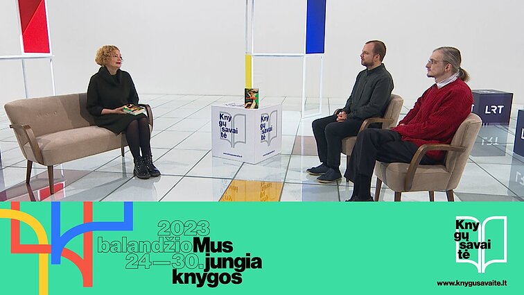 Knygų savaitė 2023. Kaip pasakoti apie seksualumo kultūrą sovietų Lietuvoje: knygos „Mažasis o“ autorius T. Vaisetą ir V. Klumbį kalbina Margarita Jankauskaitė (Leidykla „Baltos lankos“)