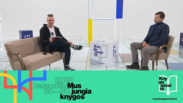 Knygų savaitė 2023. Tomo Dirgėlos laida „Istorinė istorija" (Leidykla „Tyto alba“)