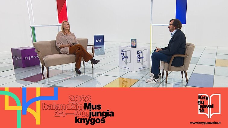 Knygų savaitė 2023. Jaroslavo Melniko romano „Te visad būsiu aš“ pristatymas (Lietuvos rašytojų sąjungos leidykla)