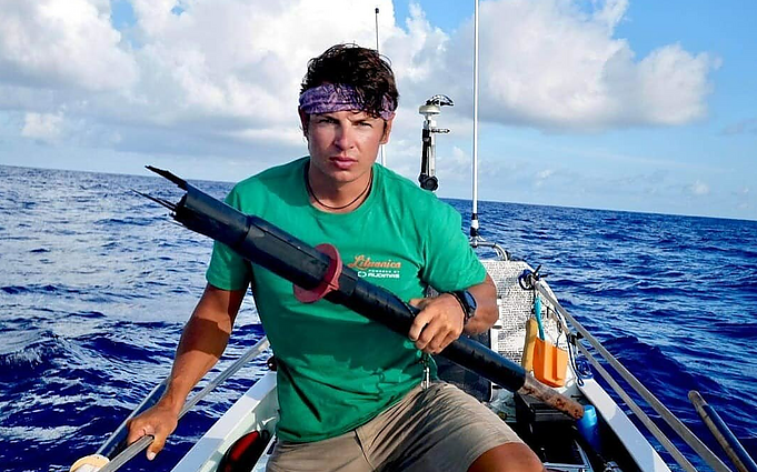 Žinios. Aurimas Valujavičius šiandien vakare turėtų pasiekti Floridos krantą