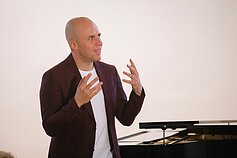 Vido Bareikio koncertų turo akimirka