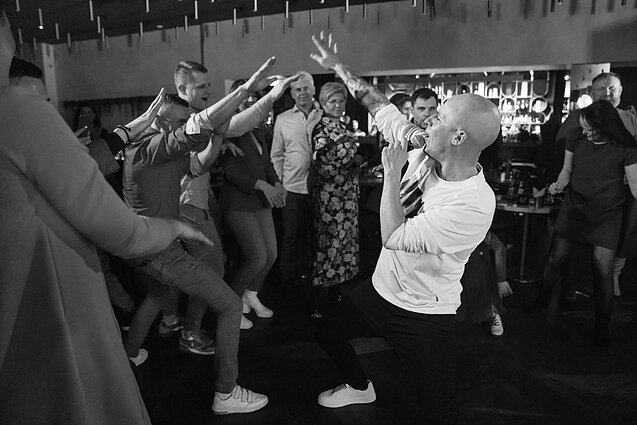 Vido Bareikio koncertų turo akimirka