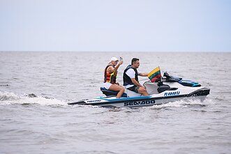 Aurimo Valujavičiaus sutiktuvės Majamyje