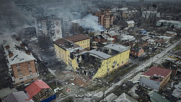 Žinios. Anot Kyjivo, Maskva į okupuotus Ukrainos regionus perkelia nepasiturinčius gyventojus iš Rusijos glūdumos