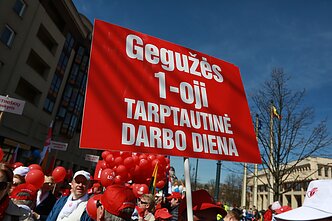 Gegužės 1-osios demonstracija, asociatyvi nuotr.
