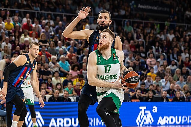 Eurolyga per LRT. Taškų lenktynėse po pirmosios rungtynių dalies pirmauja „Barcelona“ klubas