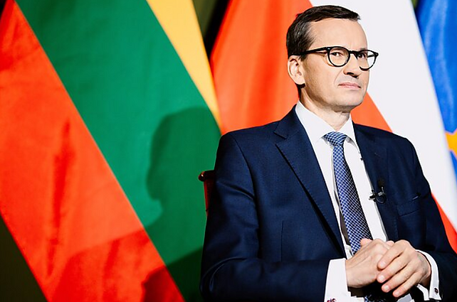 Žinios. Vilniuje šiandien lankysis Lenkijos ministras pirmininkas Mateuszas Morawieckis