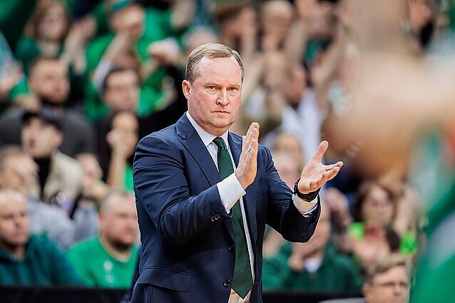 Auklėtinių žaidimą įvertinęs Maksvytis: bandėme kabintis, bet neužteko jėgų