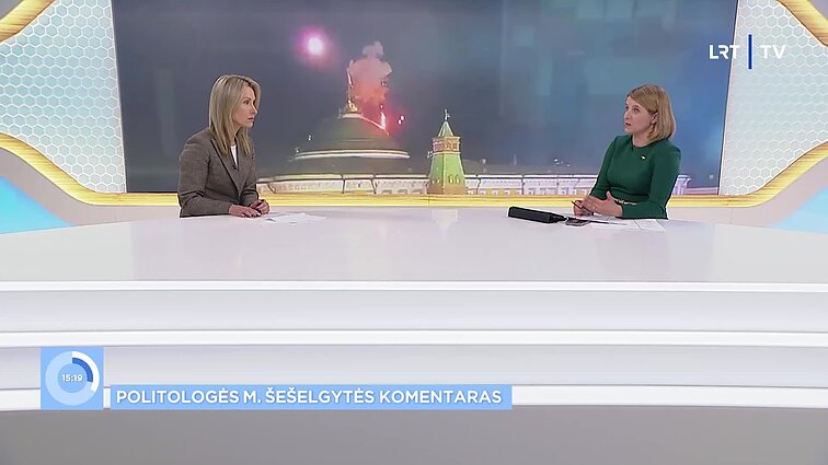 Politologė apie Rusijos kaltinimus Ukrainai bandymu nužudyti Putiną: viešųjų ryšių akcija, telkianti visuomenę prieš gegužės 9-ąją