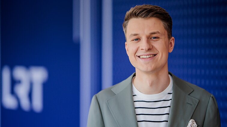 Naujas laidos „Labas rytas, Lietuva“ vedėjas Kristupas Naraškevičius: viliuosi, kad pasitikėjimo kreditą ilgainiui iš žiūrovų pelnysiu