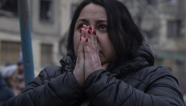 Žinios. Pranešama apie naktinę ataką Ukrainos sostinėje, čia sužeisti mažiausiai 5 gyventojai
