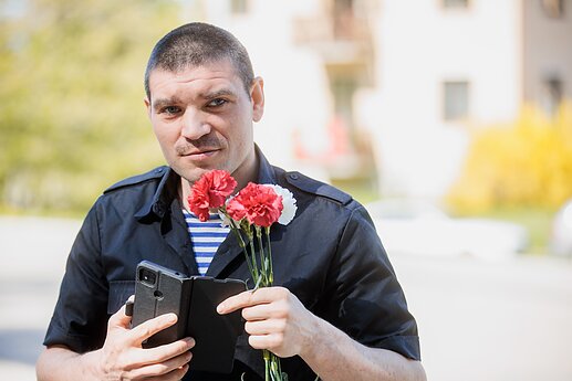 9 Maja na cmentarzu na Antokolu