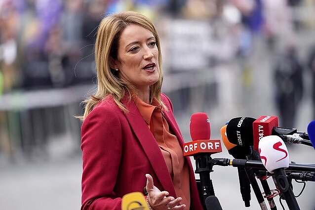EP pirmininkė: visa Bendrija vieningai pasakė, kad Ukraina turi tapti Europos Sąjungos nare