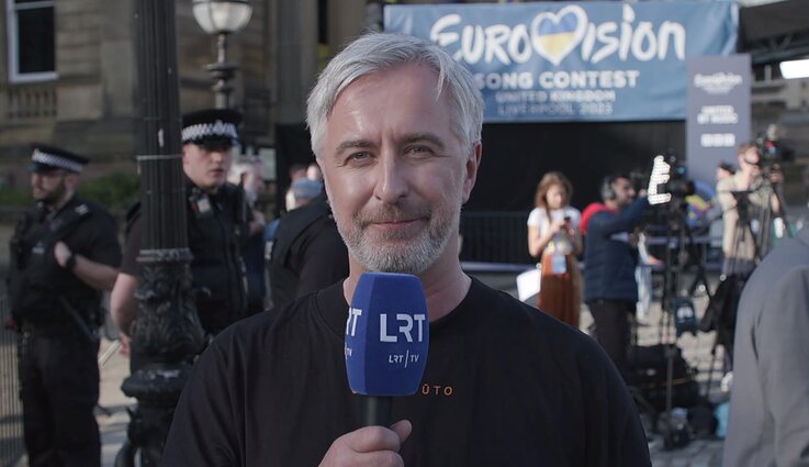 Įžanga į „Euroviziją 2023“ Liverpulyje su Ramūnu Zilniu