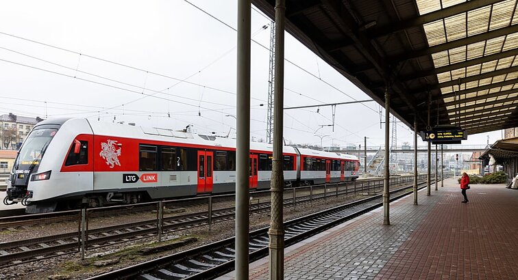 Žinios. Gegužės 15–20 dienomis bus visiškai stabdomi traukinių reisai tarp Vilniaus ir Klaipėdos
