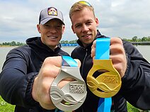 Ignas Navakauskas and Artūras Seja