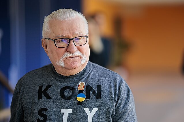 Dienos tema. Tautų atsiskyrimo nuo Rusijos siekęs buvęs Lenkijos prezidentas Wałęsa: pasaulio galingieji to neleido