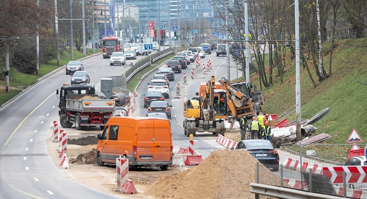 40 mln. eurų kelių remontui: vasarą Vilnius remontuos 100 kilometrų gatvių