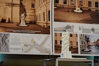 Architektūrinio-skulptūrinio objekto rašytojui Justinui Marcinkevičiui atminti ir skvero sutvarkymo konkurso laimėtojai