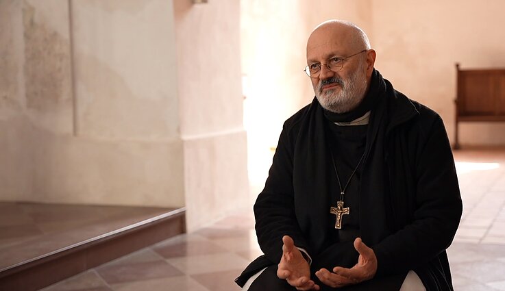 Šventadienio mintys. Cistersų ordino generalinis abatas Mauro Giuseppe Lepori: pasaulis nebesupranta, kas yra vertybės