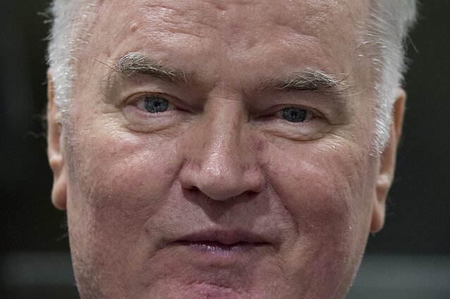 Dėl karo nusikaltimų teisiamas Ratko Mladićius 