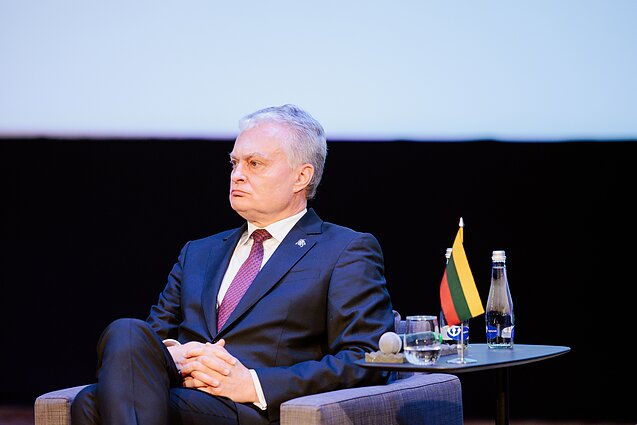 President Gitanas Nausėda