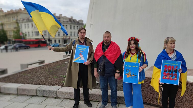 День вишиванки у Вільнюсі. 18 травня 2023 року