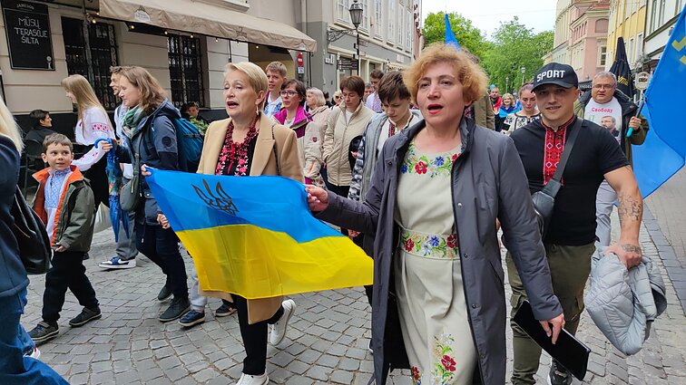 День вишиванки у Вільнюсі. 18 травня 2023 року