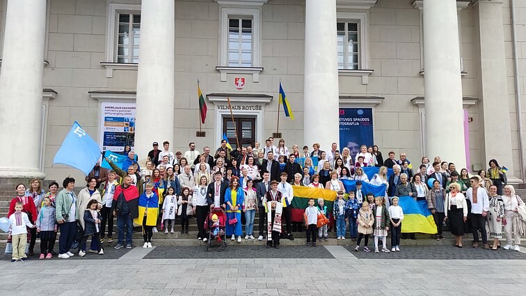 День вишиванки у Вільнюсі. 18 травня 2023 року