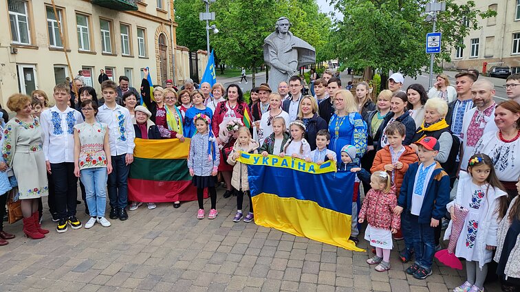 День вишиванки у Вільнюсі. 18 травня 2023 року