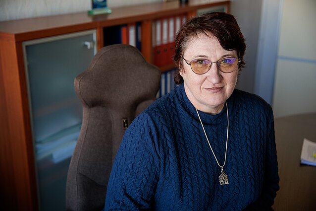 A. Sieliūnienė sako, kad Visaginas labai pasikeitė, daug vertybių išgrynino karas Ukrainoje. A. Sieliūnienė sako, kad Visaginas labai pasikeitė, daug vertybių išgrynino karas Ukrainoje.