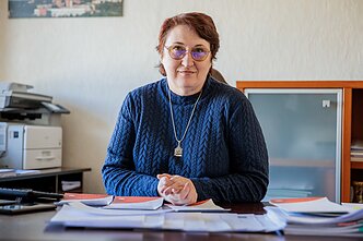 A. Sieliūnienė sako, kad Visaginas labai pasikeitė, daug vertybių išgrynino karas Ukrainoje. A. Sieliūnienė sako, kad Visaginas labai pasikeitė, daug vertybių išgrynino karas Ukrainoje.