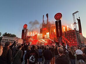 „Rammstein“ koncerto generalinės repeticijos Vilniuje akimirka „Rammstein“ koncerto generalinės repeticijos Vilniuje akimirka