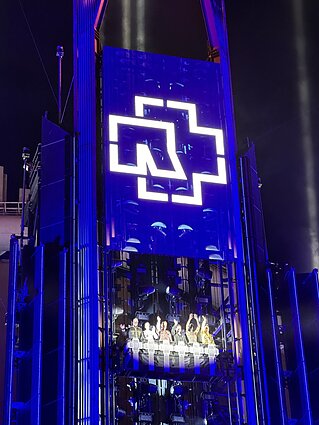 „Rammstein“ koncerto generalinės repeticijos Vilniuje akimirka „Rammstein“ koncerto generalinės repeticijos Vilniuje akimirka