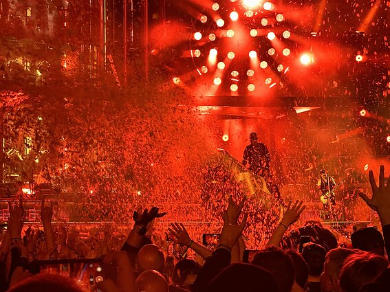 „Rammstein“ koncerto generalinės repeticijos Vilniuje akimirka „Rammstein“ koncerto generalinės repeticijos Vilniuje akimirka