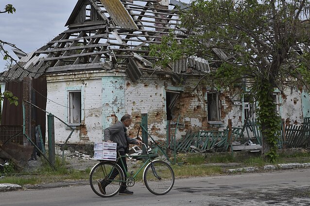 Žinios. Per Rusijos surengtą naują raketų ir dronų ataką Ukrainoje sužeisti aštuoni žmonės