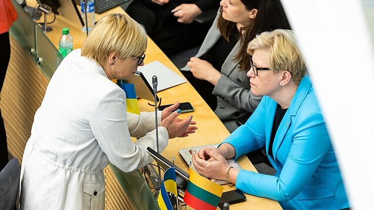 Žinios. Šimonytė patenkino Šiugždinienės atsistatydinimo prašymą ir jį perdavė prezidentui