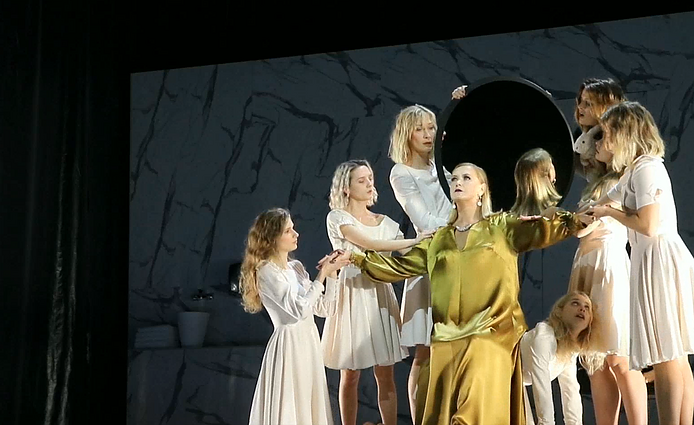 Kultūros diena. Savaitės apžvalga. Nacionalinio Kauno dramos teatro ir Slovėnijos kūrėjų premjera – spektaklis „Elektra“