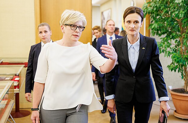 Dienos tema. Seimo pirmininkė apie pirmalaikių rinkimų idėją: toks sprendimas man atrodo skubotas ir paremtas emocijomis
