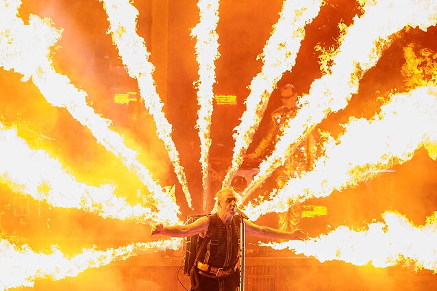 Legendinės vokiečių grupės „Rammstein“ koncertas Vingio parke Legendinės vokiečių grupės „Rammstein“ koncertas Vingio parke