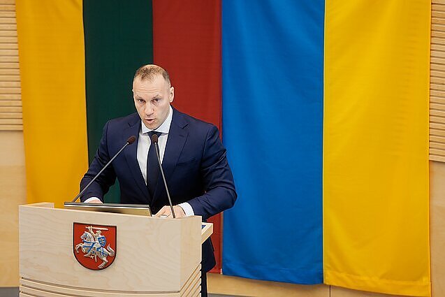 Žinios. Parlamentarai balsuos dėl Lino Pernavo skyrimo Specialiųjų tyrimų tarnybos vadovu