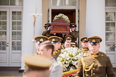 Funeral of First Lady Alma Adamkienė